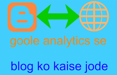 google analytics se blog ko kaise connect Kare