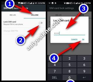Set Up Sim Card Lock