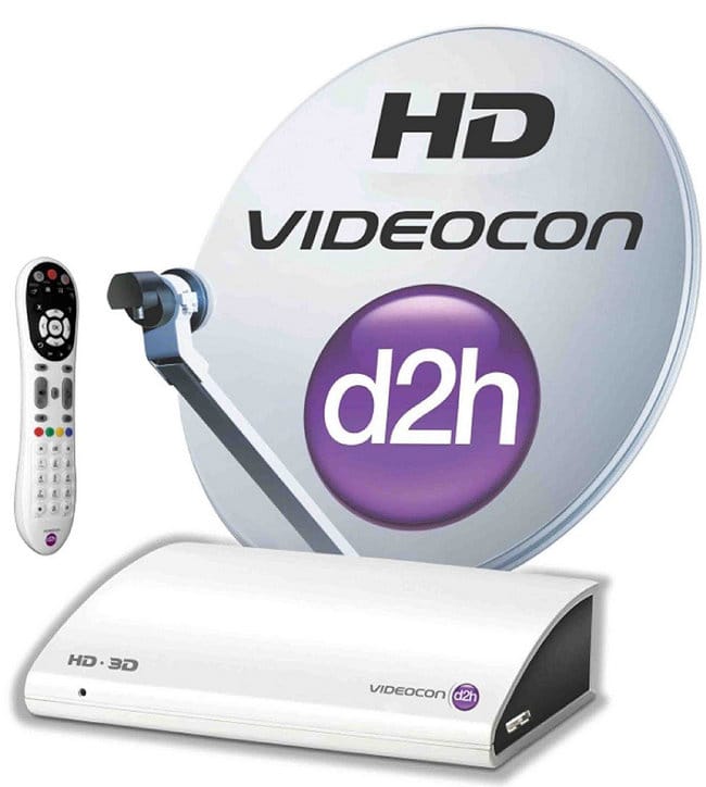 All Videocon D2H Channel Signal Frequency List