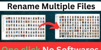 Rename Multiple Files with Windows Explorer in Hindi