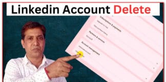 Linkedin account delete kaise kare | How to delete linkedin account permanently