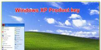 Windows XP Professional 32 Bit and 64-Bit Product key
