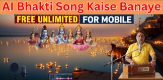 AI से भक्ति सॉन्ग कैसे बनाएं: घर बैठे भजन बनाने का सबसे सरल तरीका