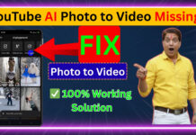 YouTube AI Photo to Video Option Missing: गायब फीचर वापस कैसे लाएं? YouTube AI Photo to Video Option Missing