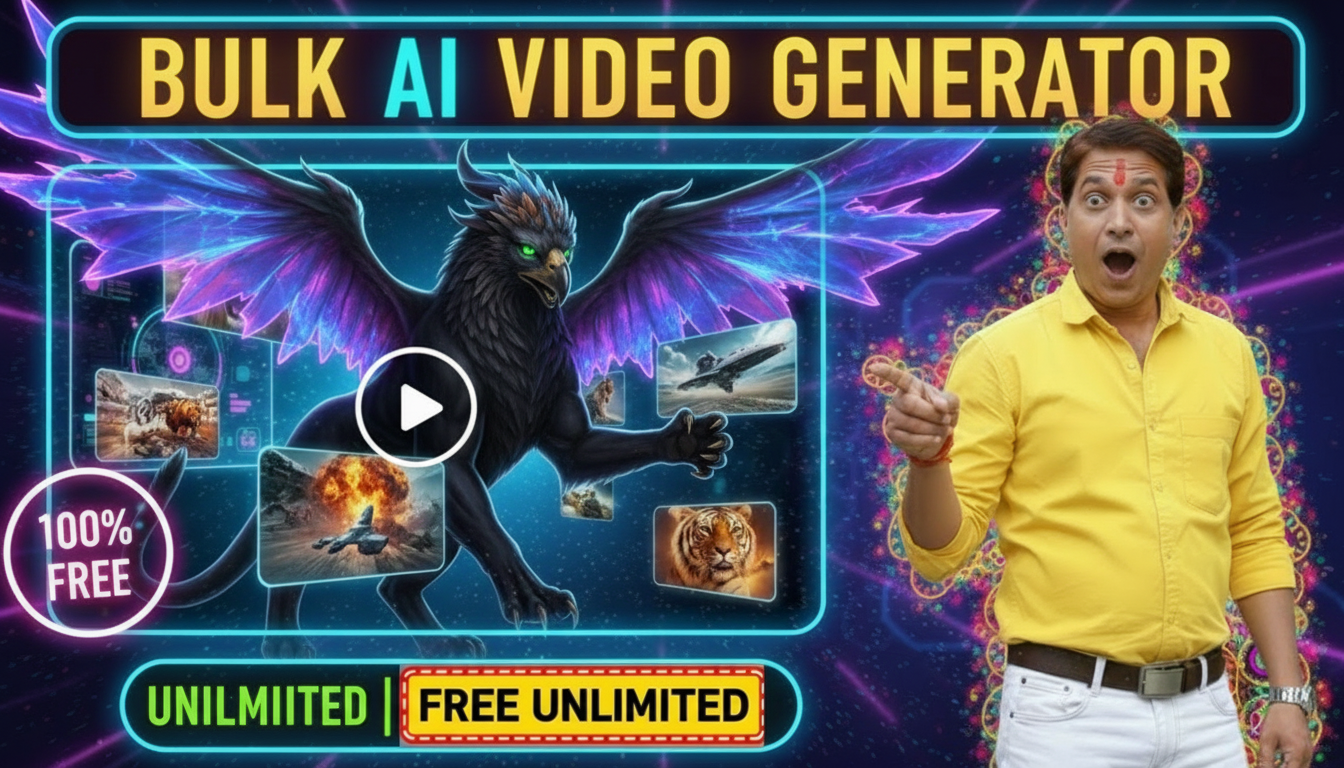 Bulk AI Video Generation | Unlimited ai videos for free without watermark