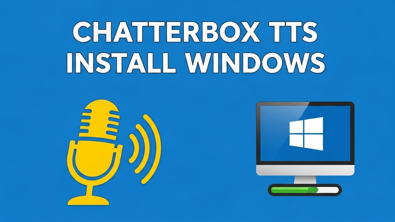 Chatterbox TTS Install Windows: Apni Voice Ka Clone Kaise Banaye और हिंदी में स्पीच जेनरेट करें