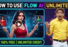 Flow AI Free में कैसे इस्तेमाल करें? अनलिमिटेड क्रेडिट पाने की 100% वर्किंग ट्रिक Flow AI Free में कैसे इस्तेमाल करें? अनलिमिटेड क्रेडिट पाने की 100% वर्किंग ट्रिक