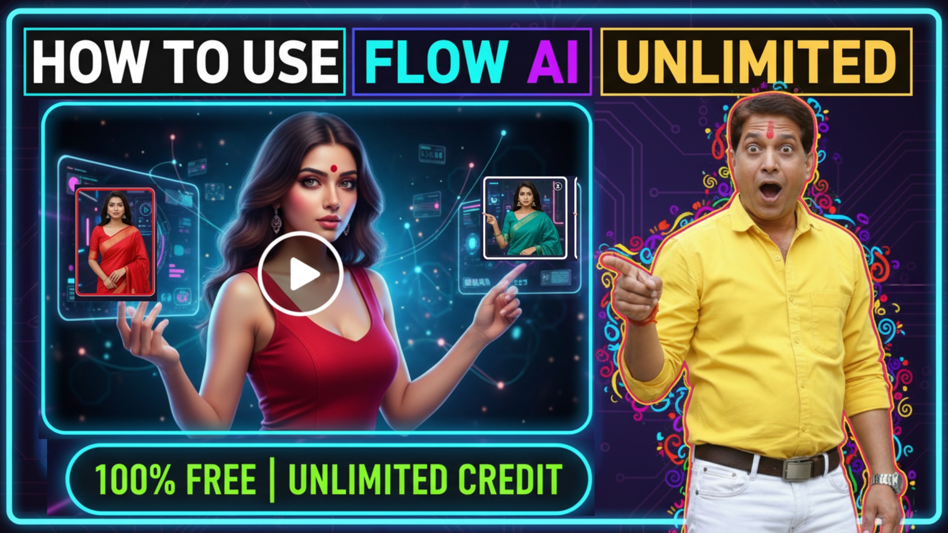 Flow AI Free में कैसे इस्तेमाल करें? अनलिमिटेड क्रेडिट पाने की 100% वर्किंग ट्रिक
