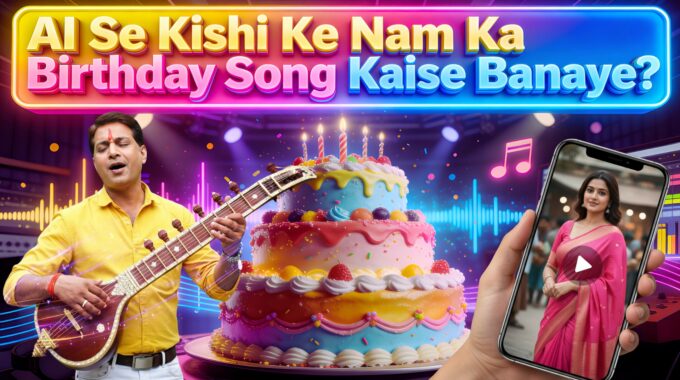 Apne Naam Ka Happy Birthday Song Kaise Banaye? | AI से बनाएं नाम वाला बर्थडे गाना (2026)