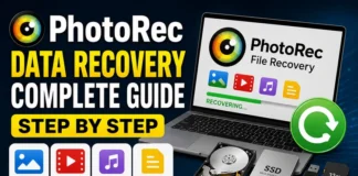 PhotoRec Data Recovery Software से Deleted Data Recover कैसे करें? (100% Free, No Limit)