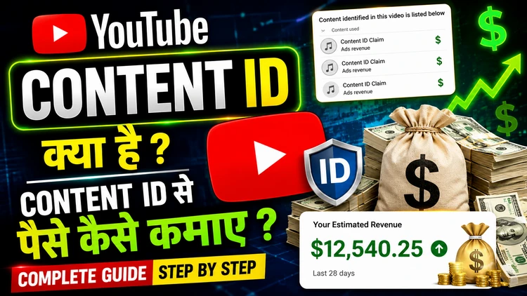 YouTube Content ID क्या है? जानिए Content ID से पैसे कमाने का पूरा तरीका