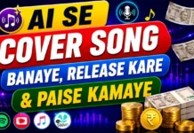 AI से Cover Song कैसे बनाएं, रिलीज करें और पैसे कमाएं? (Step-by-Step Full Guide) आजकल इंटरनेट पर हर कोई जानना चाहता है कि आखिर ai se cover song kaise banaye और घर बैठे suno ai se cover song kaise banaye। लोग अलग-अलग भाषाओं में भी कोशिश कर रहे हैं, जैसे कि ai se santali cover song kaise banaye या फिर नॉर्मल ai cover song kaise banaye।