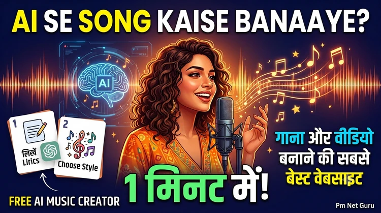 AI Se Song Kaise Banaaye? | AI से गाना और वीडियो बनाने की बेस्ट वेबसाइट (2026 Guide)